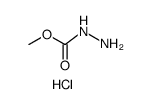 Hydrazine-1,2-15N2-1-carboxylic acid, methyl ester, hydrochloride ()结构式