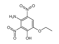 6-ethoxy-3-amino-2,4-dinitro-phenol结构式