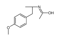 Acetamide, N-[(1R)-2-(4-Methoxyphenyl)-1-Methylethyl]- Structure