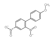 1-(4-methoxyphenyl)-2,4-dinitro-benzene结构式