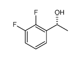 Benzenemethanol, 2,3-difluoro-α-methyl-, (αR)结构式