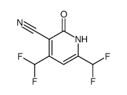 4,6-BIS-DIFLUOROMETHYL-2-HYDROXY-NICOTINONITRILE structure