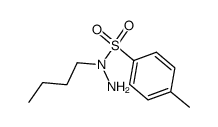 N-butyl-4-methylbenzenesulfonohydrazide Structure