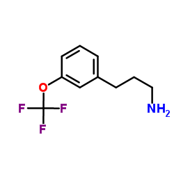 3-[3-(Trifluoromethoxy)phenyl]-1-propanamine结构式