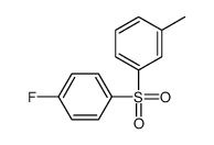 m-[(p-fluorophenyl)sulphonyl]toluene structure