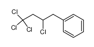 1,1,1,3-tetrachloro-4-phenylbutane Structure