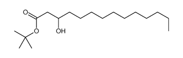 tert-butyl 3-hydroxytetradecanoate结构式