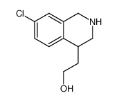 2-(7-chloro-1,2,3,4-tetrahydroisoquinolin-4-yl)ethanol Structure