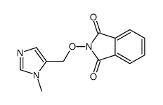 2-[(3-methylimidazol-4-yl)methoxy]isoindole-1,3-dione结构式