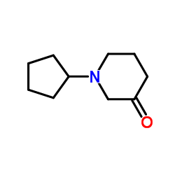 1-Cyclopentylpiperidin-3-one structure