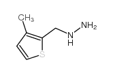 1-[(3-methylthiophen-2-yl)methyl]hydrazine structure