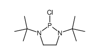 1,3-ditert-butyl-2-chloro-1,3,2-diazaphospholidine Structure