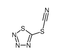 thiatriazol-5-yl thiocyanate Structure
