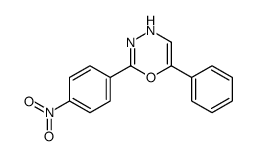 2-(4-nitrophenyl)-6-phenyl-4H-1,3,4-oxadiazine Structure