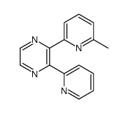2-(6-methylpyridin-2-yl)-3-pyridin-2-ylpyrazine结构式
