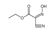 ethyl (E)-2-cyano-2-(hydroxyimino)acetate结构式
