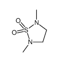 2,5-dimethyl-1,2,5-thiadiazolidine 1,1-dioxide Structure