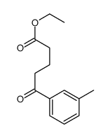 ETHYL 5-(3-METHYLPHENYL)-5-OXOVALERATE Structure