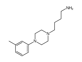 4-[4-(3-methylphenyl)piperazin-1-yl]butan-1-amine结构式