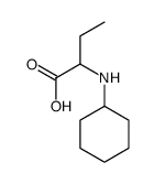 2-(cyclohexylamino)butanoic acid Structure
