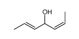 2,5-Heptadien-4-ol, (E,Z)结构式