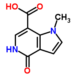 4,5-dihydro-1-methyl-4-oxo-1H-pyrrolo[3,2-c]pyridine-7-carboxylicacid picture