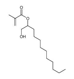 1-(hydroxymethyl)undecyl methacrylate structure