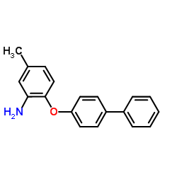 2-(4-Biphenylyloxy)-5-methylaniline Structure