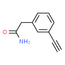 2-(3-Ethynylphenyl)acetamide Structure