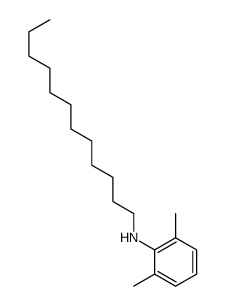 N-dodecyl-2,6-dimethylaniline结构式