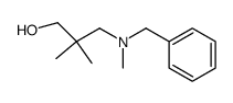 3-(N-benzyl-N-methylamino)-2,2-dimethylpropanol结构式