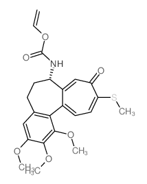 N-((Vinyloxy)carbonyl)deacetylthiocolchicine Structure