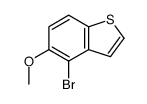 4-bromo-5-methoxy-1-benzothiophene结构式