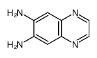 quinoxaline-6,7-diamine Structure