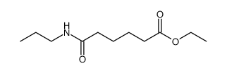 N-propyl-adipamic acid ethyl ester结构式