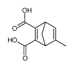 5-methyl-2,5-norbornadiene-2,3-dicarboxylic acid结构式