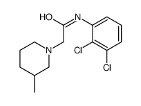 N-(2,3-Dichlorophenyl)-2-(3-methyl-1-piperidinyl)acetamide结构式