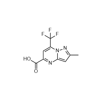 2-甲基-7-(三氟甲基)吡唑并[1,5-a]嘧啶-5-羧酸图片