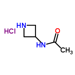 N-(azetidin-3-yl)acetamide,hydrochloride Structure