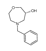 (6R)-hexahydro-4-(phenylmethyl)-1,4-Oxazepin-6-ol Structure