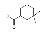 Cyclohexanecarbonyl chloride, 3,3-dimethyl- (9CI) Structure