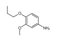 3-methoxy-4-propoxyaniline结构式