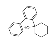 1-(biphenyl-2-yl)cyclohexanol Structure