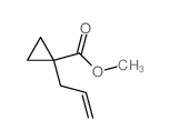 Cyclopropanecarboxylic acid, 1-(2-propenyl)-, methyl ester (9CI) Structure