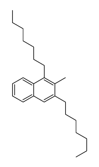 1,3-diheptyl-2-methylnaphthalene Structure