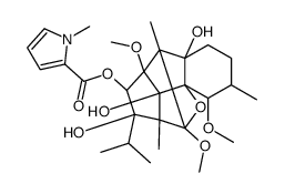 N,4-O,10-O,15-O-tetramethylryanodine Structure