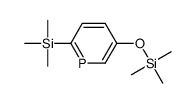 trimethyl-(5-trimethylsilyloxyphosphinin-2-yl)silane结构式