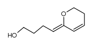 (Z)-4-(5,6-dihydro-2H-pyran-2-ylidene)butan-1-ol Structure