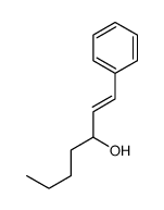 1-phenylhept-1-en-3-ol Structure