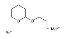 magnesium,2-propoxyoxane,bromide Structure